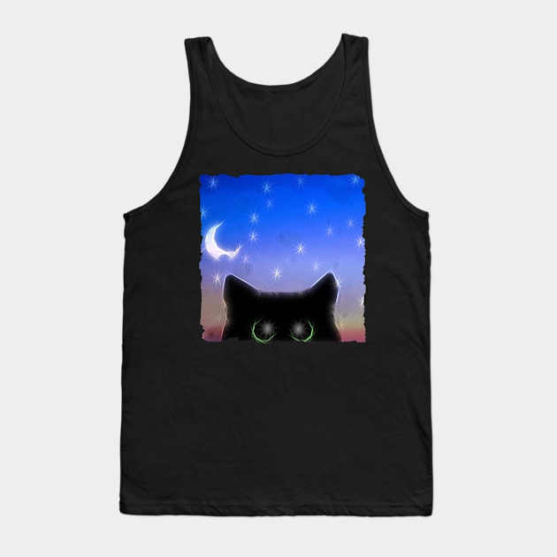 Kitty Dreams Tank Top by PhotoArts